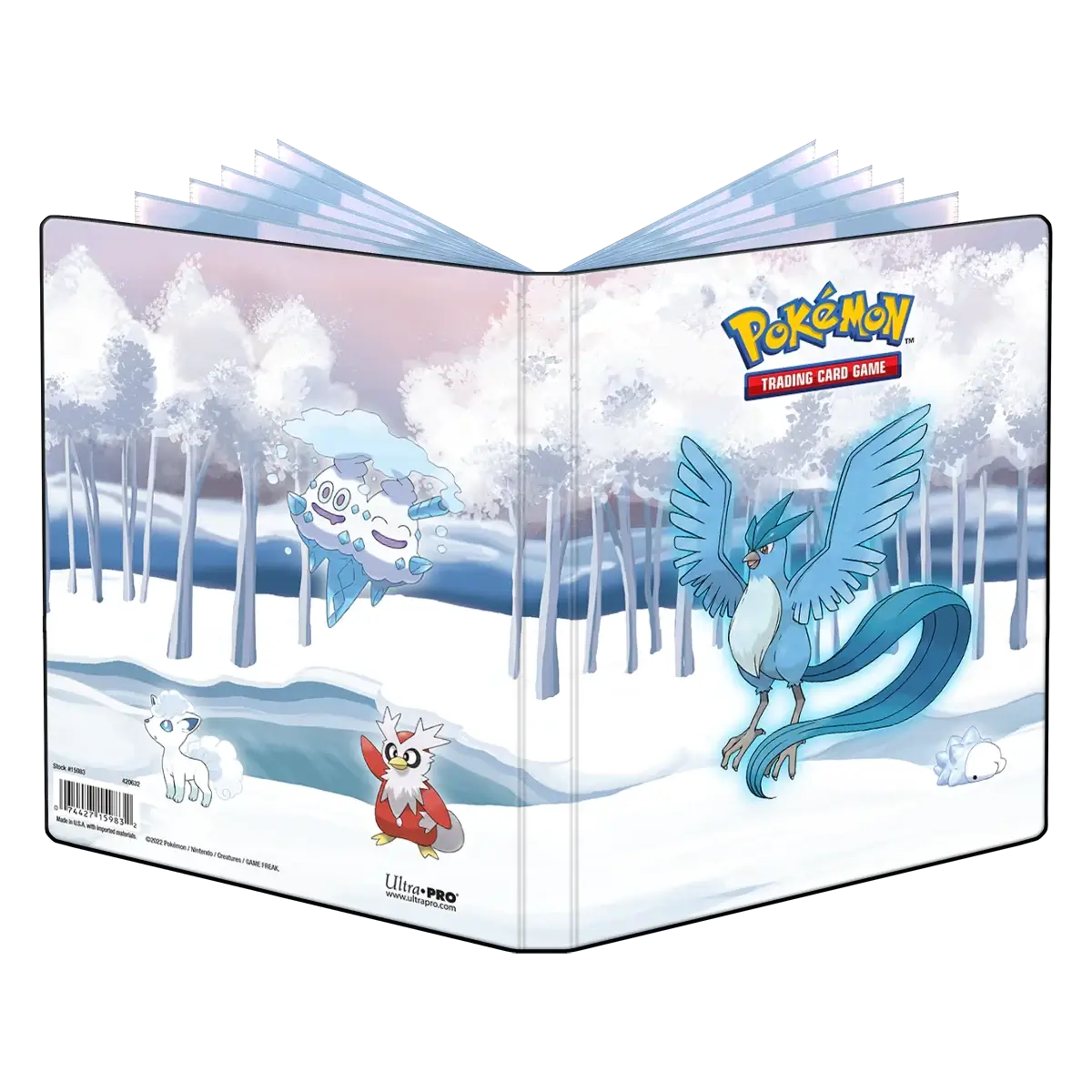 Pokemon Sammelalbum Gallery Series Frosted Forest 4 Pocket